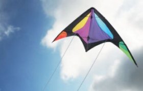 Skydog Little Wing Rainbow kite