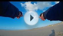 Flying Kites at the Beach (Actioncam Dazzne P2 Test Video)