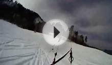 Go Pro Snow Kite Durango Colorado POV