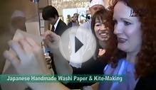 Japanese handmade washi paper & Kite- making