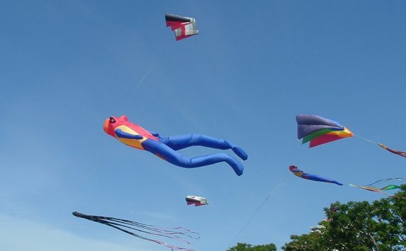 Where to fly a kite in San