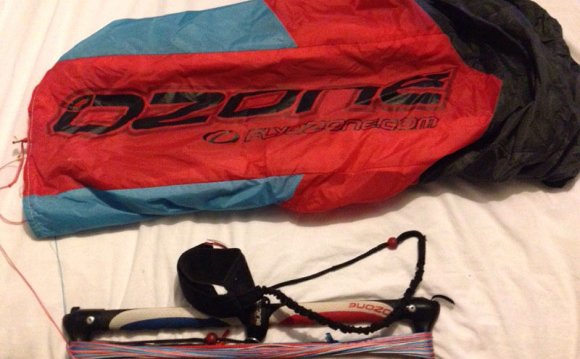 Kiteboarding trainer kite 2.5m