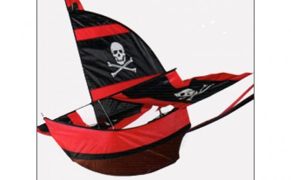 Small Pirate Ship Kite