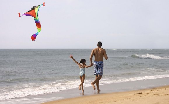 Black People Flying Kites