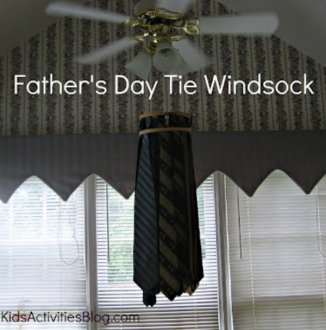 fathers day tie windsock