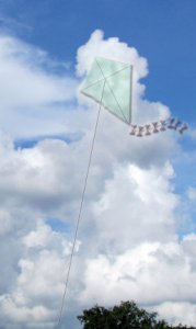 Kite and sky