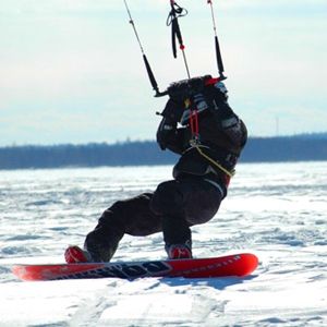 snowkiting - colorado kite force