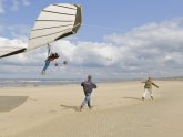 Human Kite flying