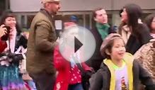 Flashmob de Mary Poppins "Lets Go Fly A Kite" em Londres