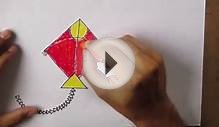 How to Draw a Kite for Kids
