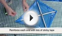 Kite flying: How to make a homemade kite