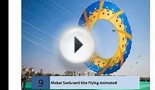 Makar Sankranti Kite Flying Animated Pictures